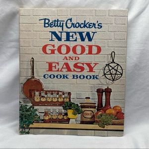 Vintage Betty Crocker New and Easy Cook Book